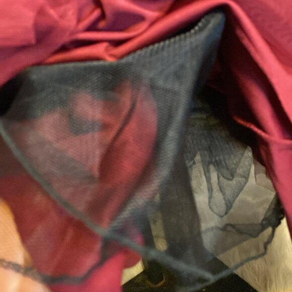 CITY STUDIOS Juniors' Emma Pleated-Bodice Notched-Neck Gown - Picture 9 of 10